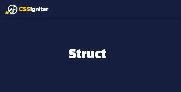 Free Download Struct – CSSIgniter Theme 1.3.3 [Latest Version]
