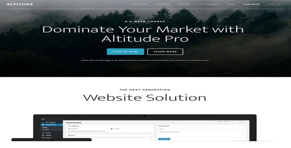 Free Download StudioPress Altitude Pro Genesis WordPress Theme 1.5.3 [Latest Version]