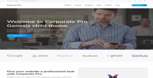 Free Download StudioPress Corporate Pro Genesis WordPress Theme 1.1.1 [Latest Version]