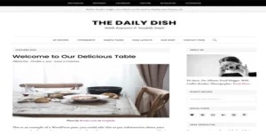 Free Download StudioPress Daily Dish Pro Genesis WordPress Theme 2.0.0 [Latest Version]