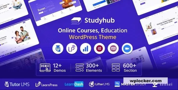 Free Download Studyhub – Education WordPress Theme 1.1.8 [Latest Version]