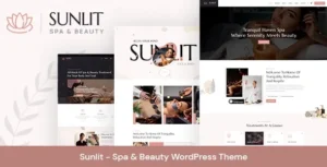 Free Download Sunlit – Spa & Beauty WordPress Theme 1.0.5 [Latest Version]