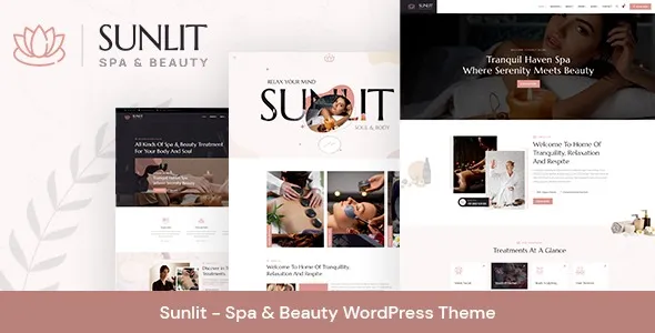 Free Download Sunlit – Spa & Beauty WordPress Theme 1.0.5 [Latest Version]