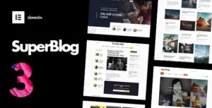 Free Download SuperBlog – Powerful Blog & Magazine Theme 3.7 [Latest Version]