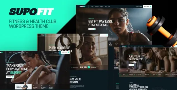 Free Download Supofit – Fitness & Health Club WordPress Theme 1.0.0 [Latest Version]