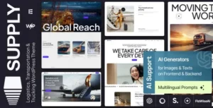 Free Download Supply – Logistics, Transportation & Trucking WordPress Theme 1.0.0 [Latest Version]