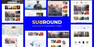 Free Download Surround - Vlog & Blog WordPress Theme 1.5 [Latest Version]