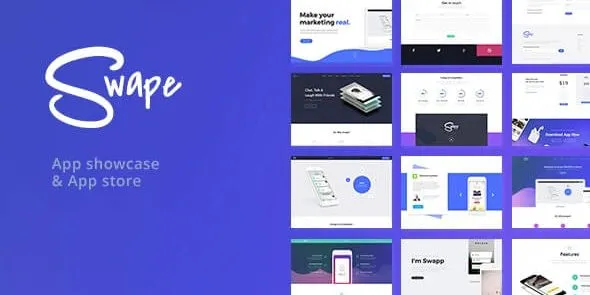 Free Download Swape – App Showcase & App Store WordPress Theme 2.3 [Latest Version]