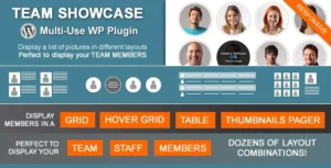 Free Download Team Showcase WordPress Plugin 2.2.6 [Latest Version]