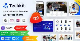 Free Download Techkit – Technology & IT Solutions WordPress Theme 2.5 [Latest Version]