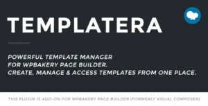 Free Download Templatera – Template Manager for WPBakery 2.4.0 [Latest Version]