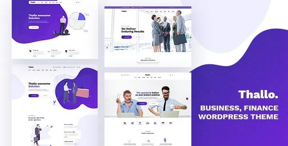 Free Download Thallo – Consulting & Finance WordPress Theme 1.1.9 [Latest Version]