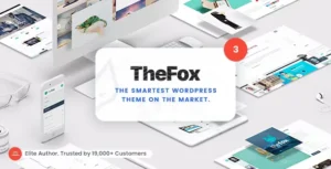 Free Download TheFox Responsive Multi-Purpose WordPress Theme 3.9.79 [Latest Version]