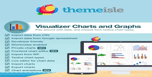 Free Download ThemeIsle Visualizer Charts and Graphs Pro 1.9.5 [Latest Version]