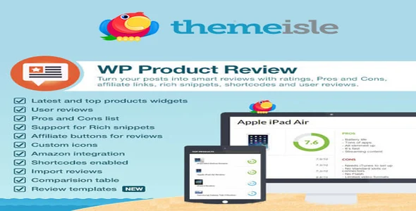 Free Download ThemeIsle WP Product Review 2.6.1 [Latest Version]