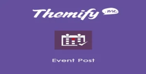 Free Download Themify Event Post 1.3.6 [Latest Version]