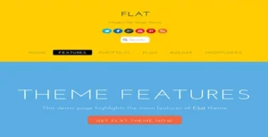 Free Download Themify Flat WordPress Theme 7.6.3 [Latest Version]