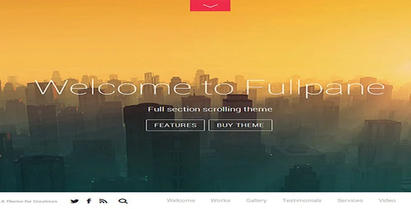Free Download Themify Fullpane WordPress Theme 8.0.6 [Latest Version]