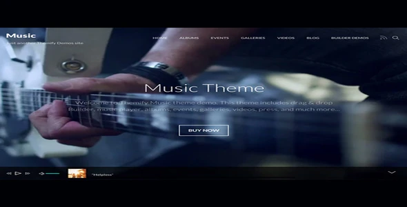 Free Download Themify Music WordPress Theme 7.2.1 [Latest Version]