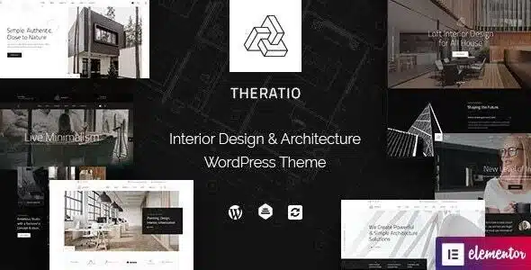 Free Download Theratio – Architecture & Interior Design Elementor WordPress Theme 1.3.8.8 [Latest Version]