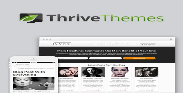 Free Download Thrive Themes Luxe WordPress Theme 2.13 [Latest Version]