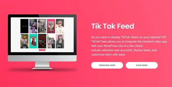 Free Download TikTok Feed Pro WordPress Plugin 4.3.5 [Latest Version]