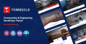 Free Download Tombuild – Construction & Engineering WordPress Theme 1.1.5 [Latest Version]
