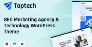 Free Download TopTech - Technology & IT Solution WordPress Theme 1.0 [Latest Version]
