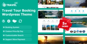Free Download Travel - Tour Booking WordPress Theme 2.1.8 [Latest Version]