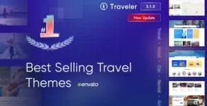 Free Download Traveler – Travel Booking WordPress Theme 3.2.9 [Latest Version]