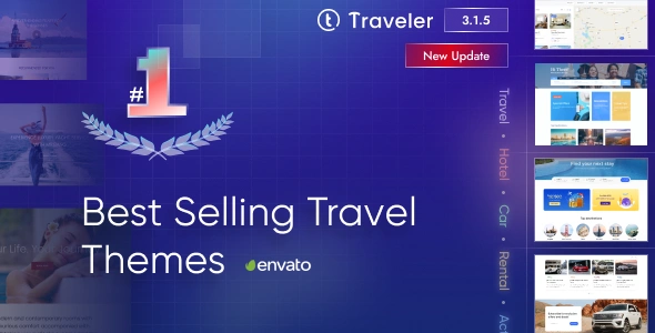 Free Download Traveler – Travel Booking WordPress Theme 3.2.9 [Latest Version]