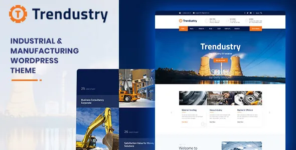 Free Download Trendustry – Industrial & Manufacturing WordPress Theme 1.1.4 [Latest Version]