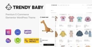 Free Download Trendy Baby Children and Kids Store WordPress Theme 1.0.7 [Latest Version]