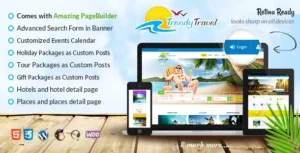 Free Download Trendy Travel WordPress Theme 6.8 [Latest Version]