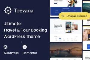 Free Download Trevana - Travel & Tour Booking WordPress Theme 1.0.4 [Latest Version]