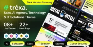 Free Download Trexa - Saas, Ai Agency, Technology & IT Solutions WordPress Theme 1.0.0 [Latest Version]