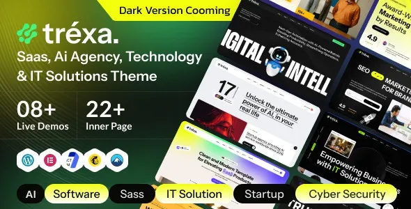 Free Download Trexa – Saas, Ai Agency, Technology & IT Solutions WordPress Theme 1.0.0 [Latest Version]