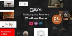 Free Download Trikon – Multipurpose Furniture WooCommerce Theme 1.1.1 [Latest Version]