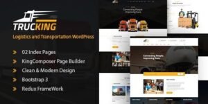 Free Download Trucking – Logistics and Transportation WordPress Theme 1.28 [Latest Version]