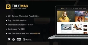 Free Download True Mag – WordPress Theme for Video and Magazine 4.3.14.2 [Latest Version]
