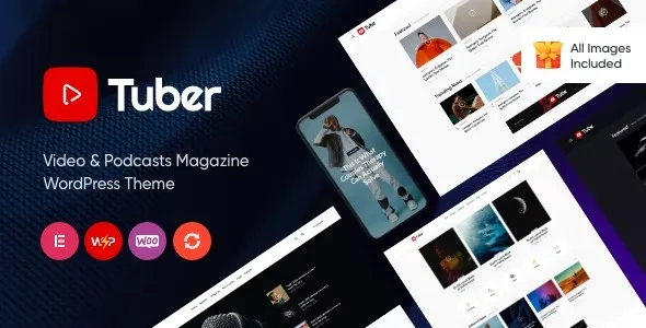 Free Download Tuber – Video Blog & Podcast WordPress Theme 1.15.0 [Latest Version]