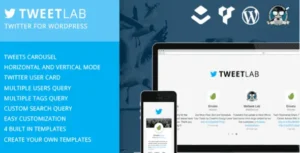 Free Download Tweetlab Twitter Slider & Usercard for WordPress 2.0.2 [Latest Version]