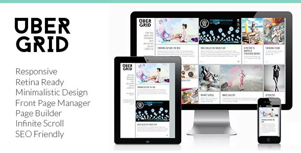 Free Download UberGrid responsive grid builder for WordPress 2.9.4.5 [Latest Version]