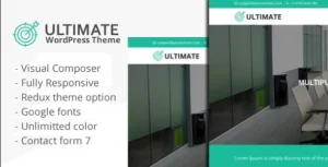 Free Download Ultimate - Responsive Multiple Purpose WordPress Theme 6.0 [Latest Version]