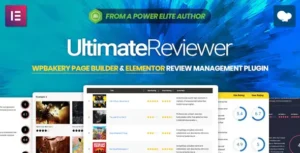 Free Download Ultimate Reviewer WordPress Plugin For WPBakery Page Builder 2.8.1 [Latest Version]