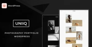Free Download Uniiq Photography Portfolio WordPress Theme 2.0.1 [Latest Version]