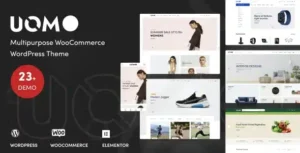 Free Download Uomo – Multipurpose WooCommerce WordPress Theme  2.0.37 [Latest Version]