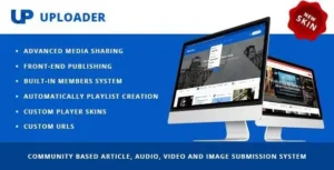Free Download Uploader – Advanced Media Sharing Theme 2.3.4 [Latest Version]