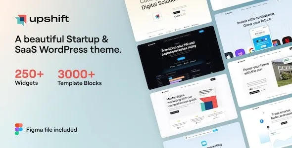 Free Download Upshift – Startup & SaaS WordPress Theme 2.0.4 [Latest Version]