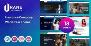 Free Download Urane – Insurance Company & Finance WordPress Theme 1.0 [Latest Version]